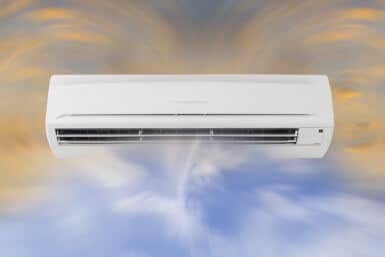 Cold air hot air conditioning unit